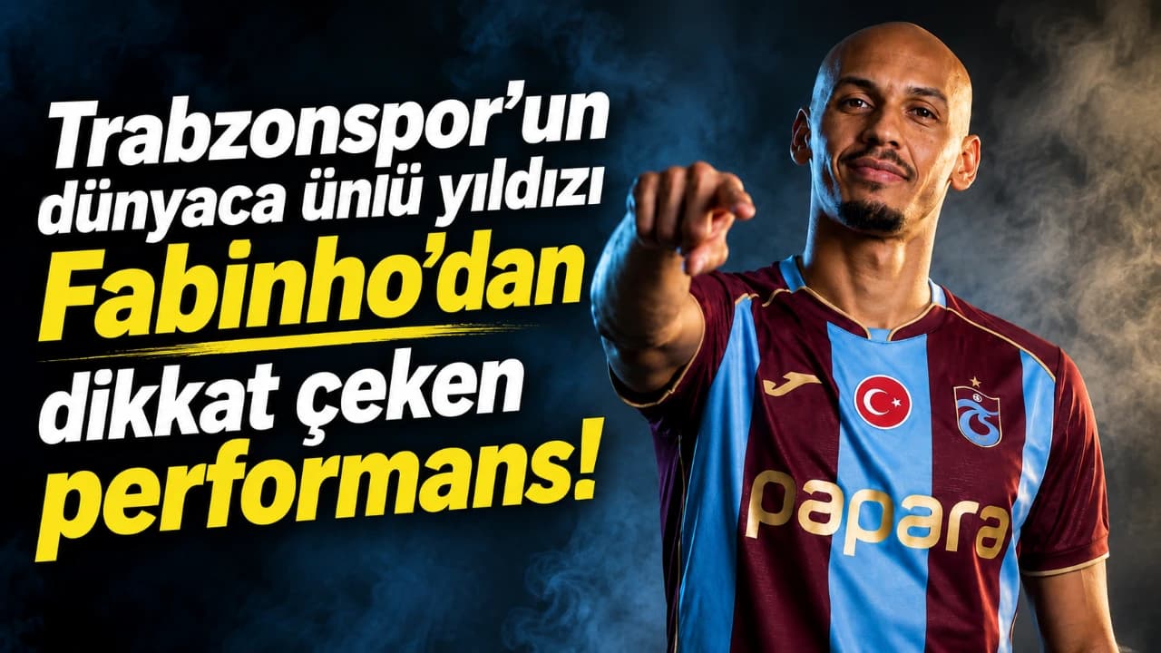 Fabinho, Trabzonspor’un orta sahasında istatistikleriyle öne çıktı