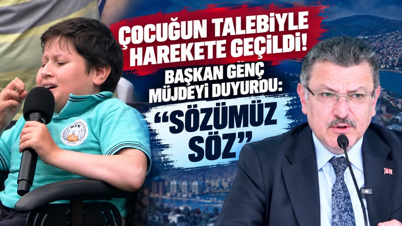 Genç: "Sözümüz söz" — okul bahçelerindeki çukurlar onarıldı