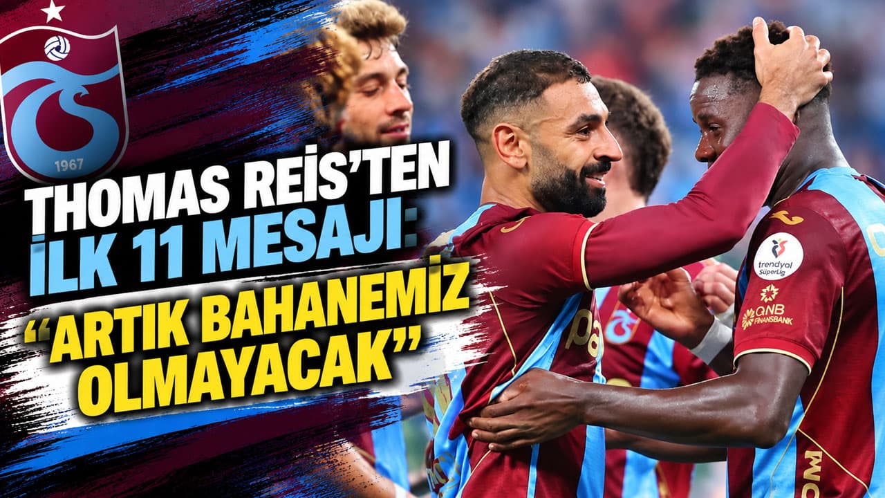Thomas Reis: Süre dardı, şimdi mazeret yok