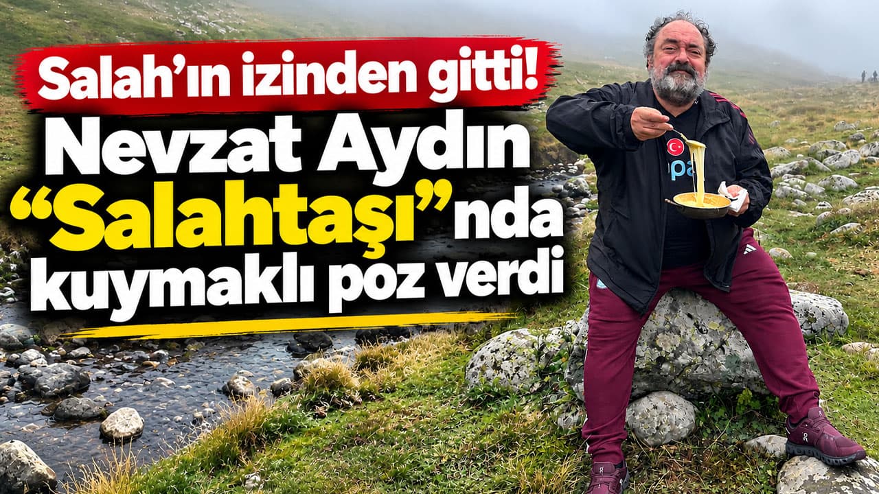 Salah’ın fotoğrafındaki kaya Kurtdere’de yeni simge oldu