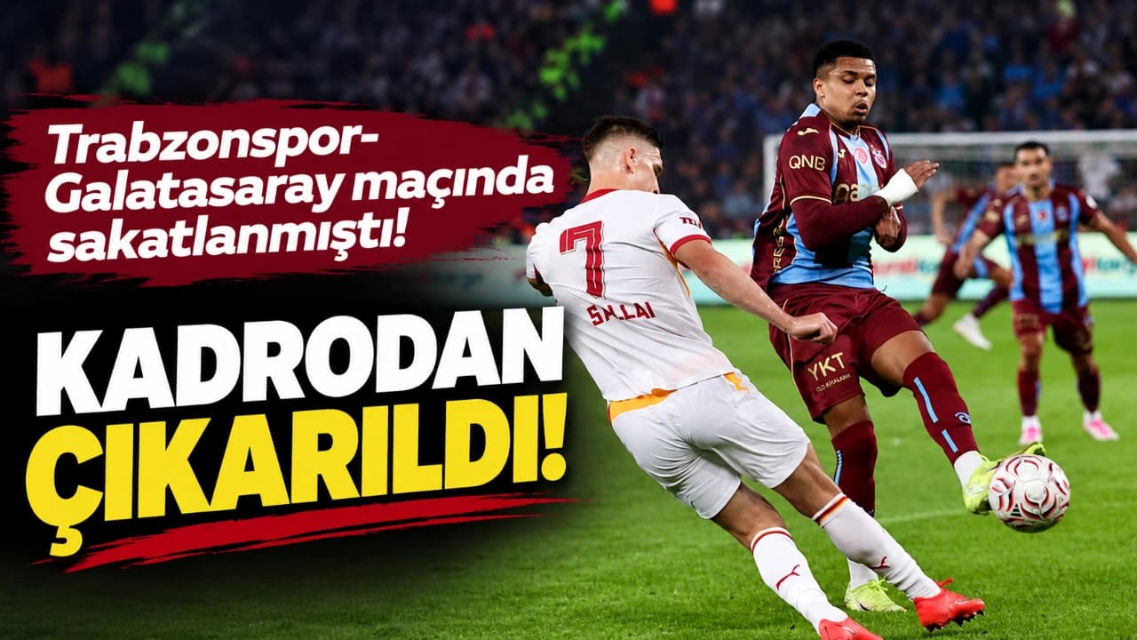 Trabzonspor maçında sakatlanan Sallai, Macaristan kadrosundan çıkarıldı