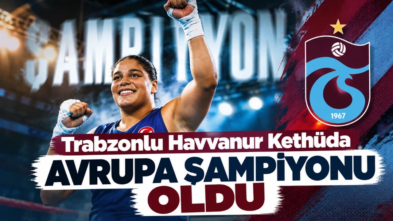 Trabzonlu Havvanur Kethüda Avrupa’da altın madalyayı kazandı