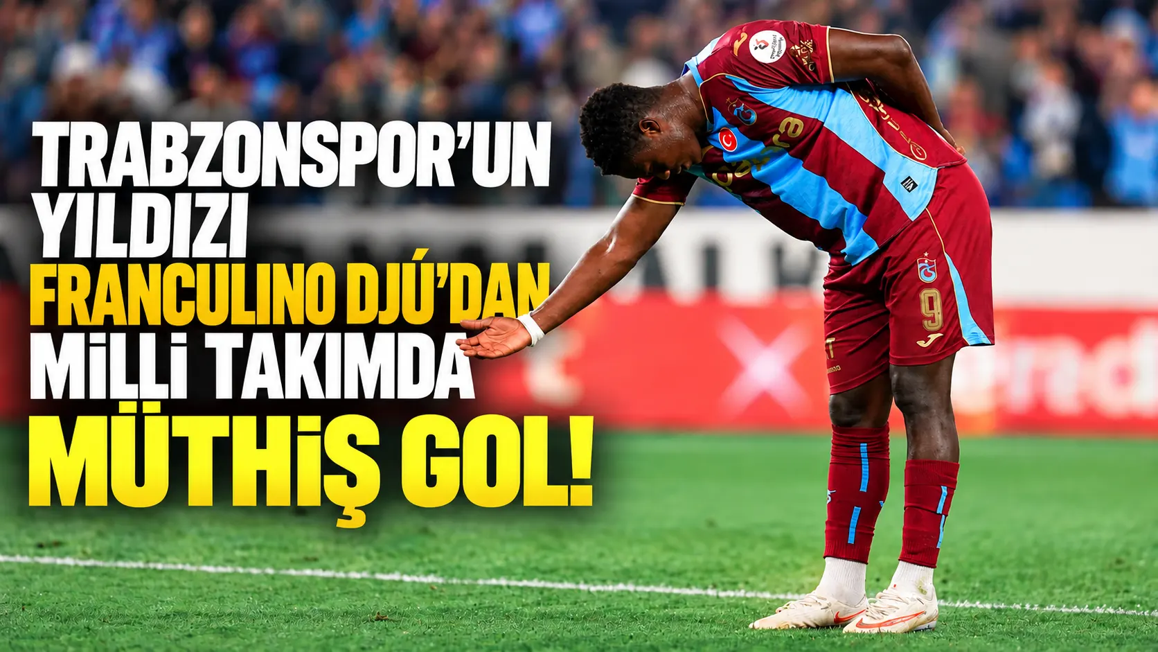 Franculino Djú, Gine-Bissau formasıyla uzaktan müthiş bir gol attı