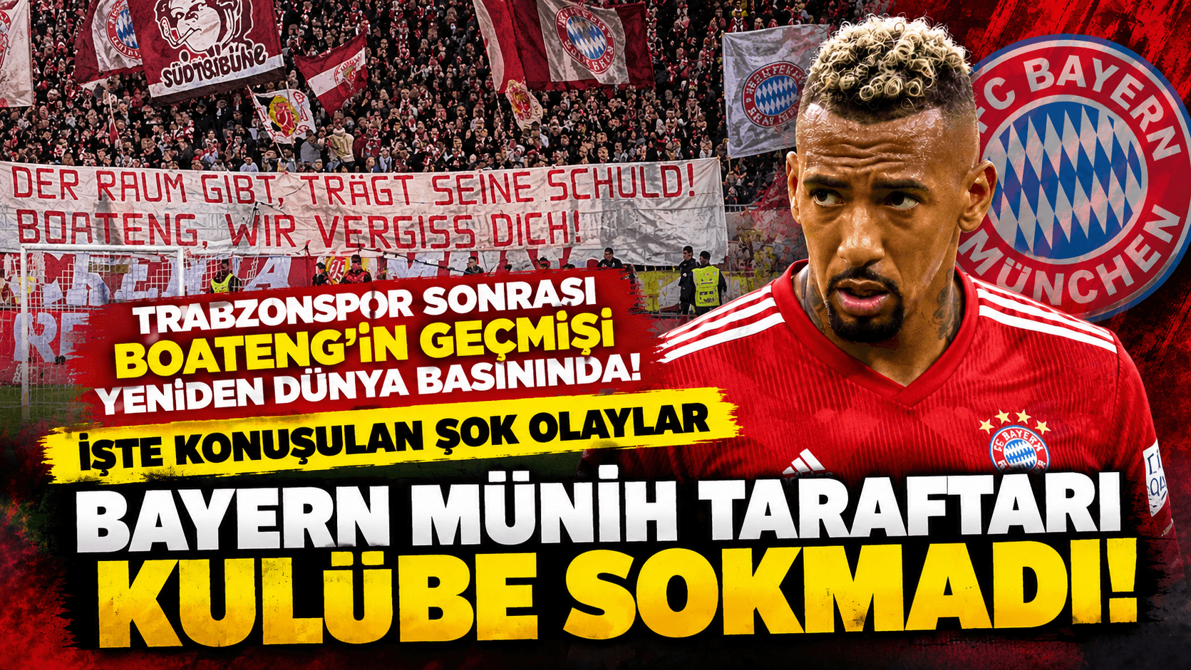 Boateng’in geçmişi Trabzonspor iddiasıyla yeniden gündemde