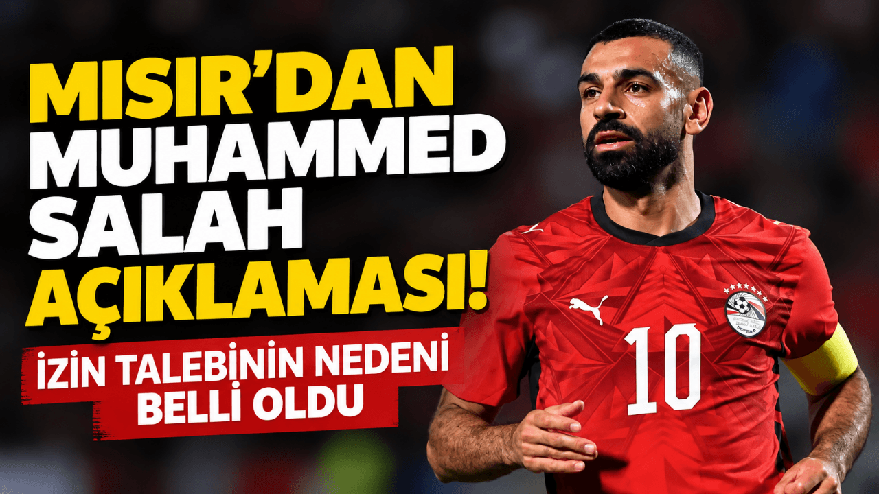 Muhammed Salah suni çim gerekçesiyle milli izin istedi