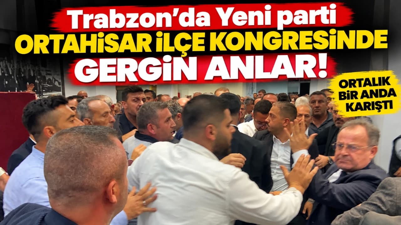 Ortahisar ön seçimi sayımında arbede: Sayım durduruldu