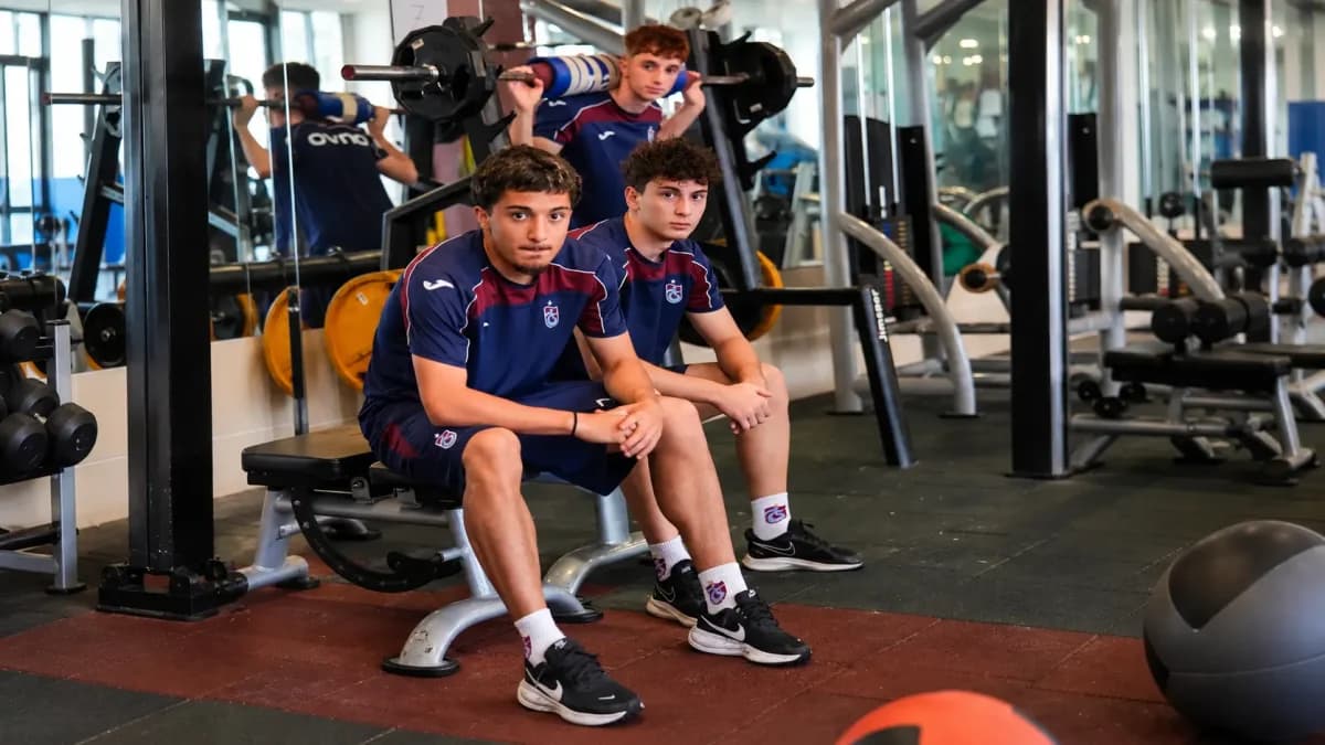 Trabzonspor U19, Samsunspor deplasmanı öncesi kuvvet çalışmalarını yoğunlaştırdı