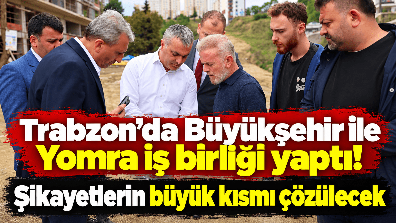 Kaşüstü Hastanesi bağlantısına yeni yol: Yomra ve Büyükşehir el ele