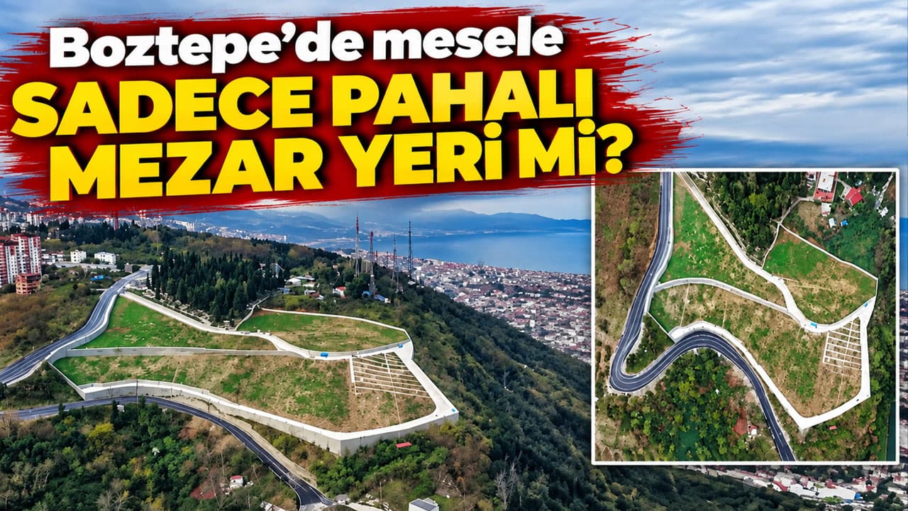Boztepe mezarlığında akşam iddiaları: Sorun sadece fiyatlar mı?