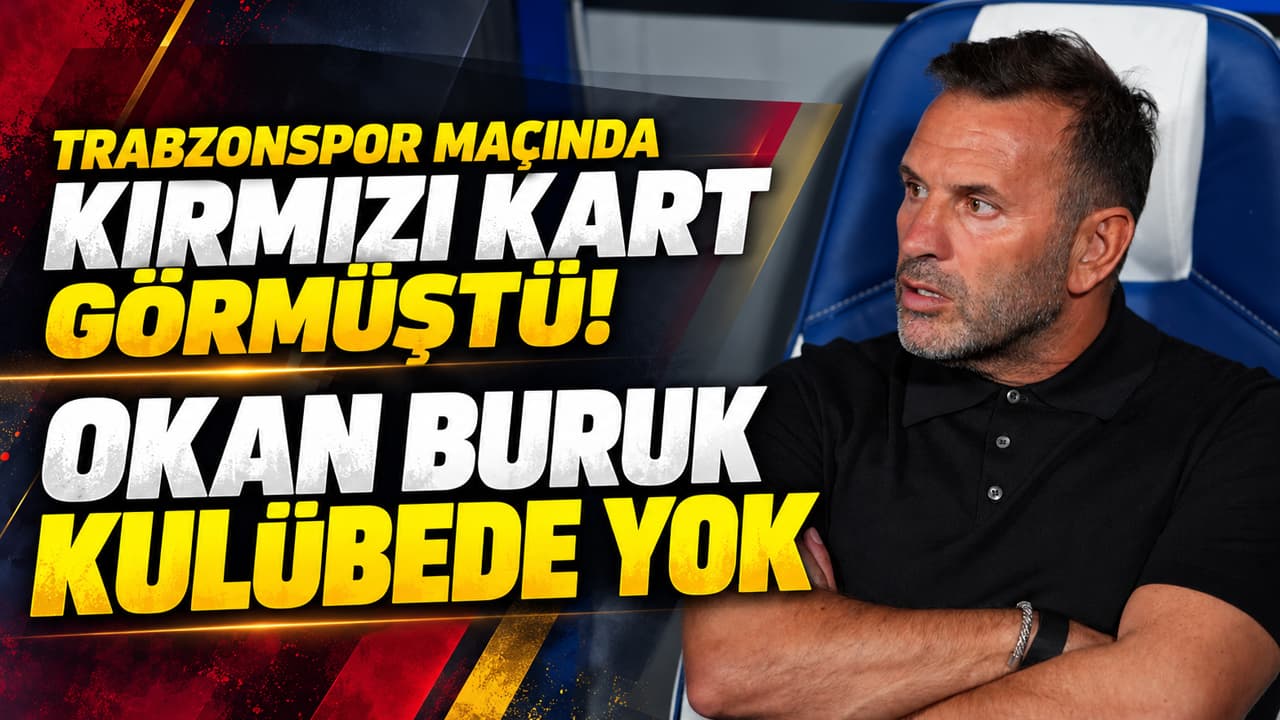 Okan Buruk cezalı, İrfan Saraloğlu sahada yönetimi üstlendi