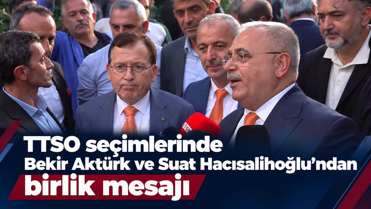 TTSO seçimlerinin ardından birlik çağrısı: Trabzon için birlikte çalışılacak