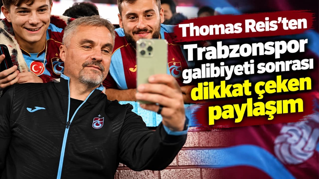 Thomas Reis'ten Samsun deplasmanına ilişkin net değerlendirme