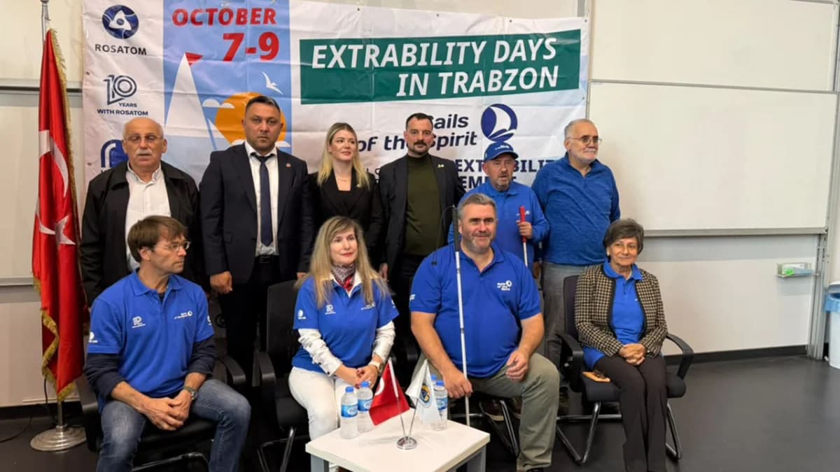 Trabzon'da "Ruhun Yelkenleri" ile farkındalık denizi