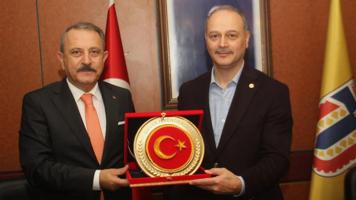 Yomra ve Vakfıkebir belediye başkanlarından TTB yöneticilerine tebrik ziyareti