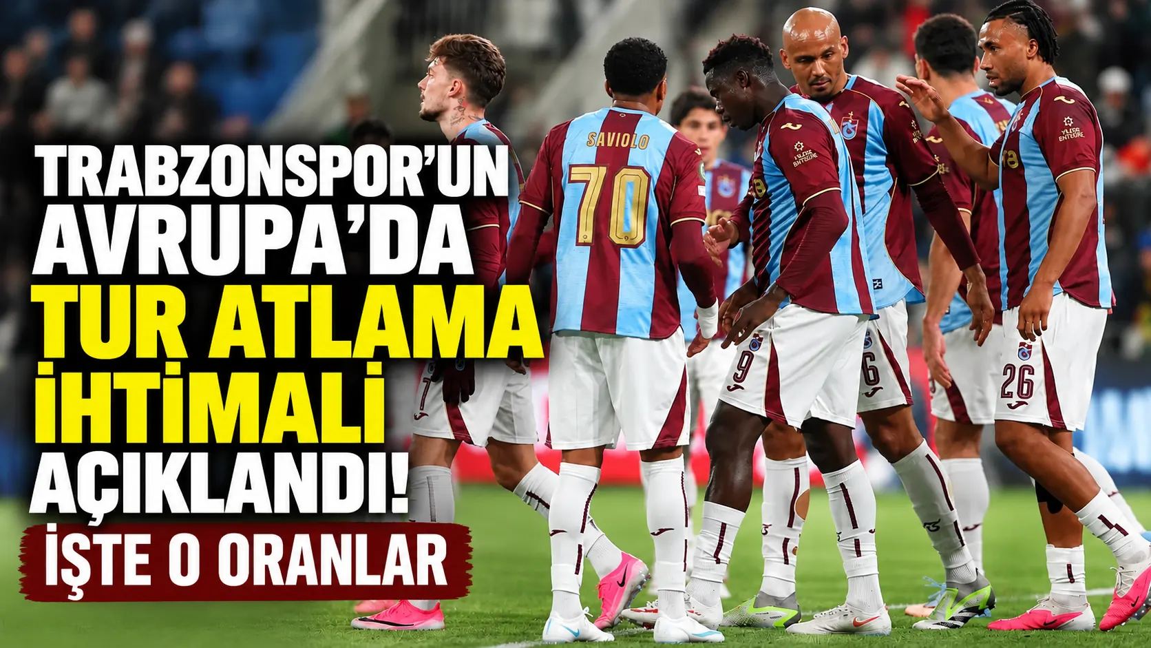 Football Meets Data: Trabzonspor'un Avrupa tur şansı yüzde 91,8