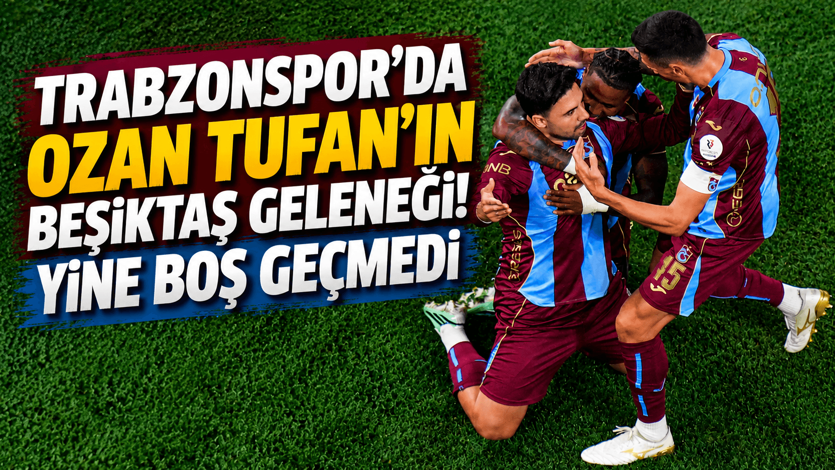 Ozan Tufan, Beşiktaş ağlarına bir kez daha taktı