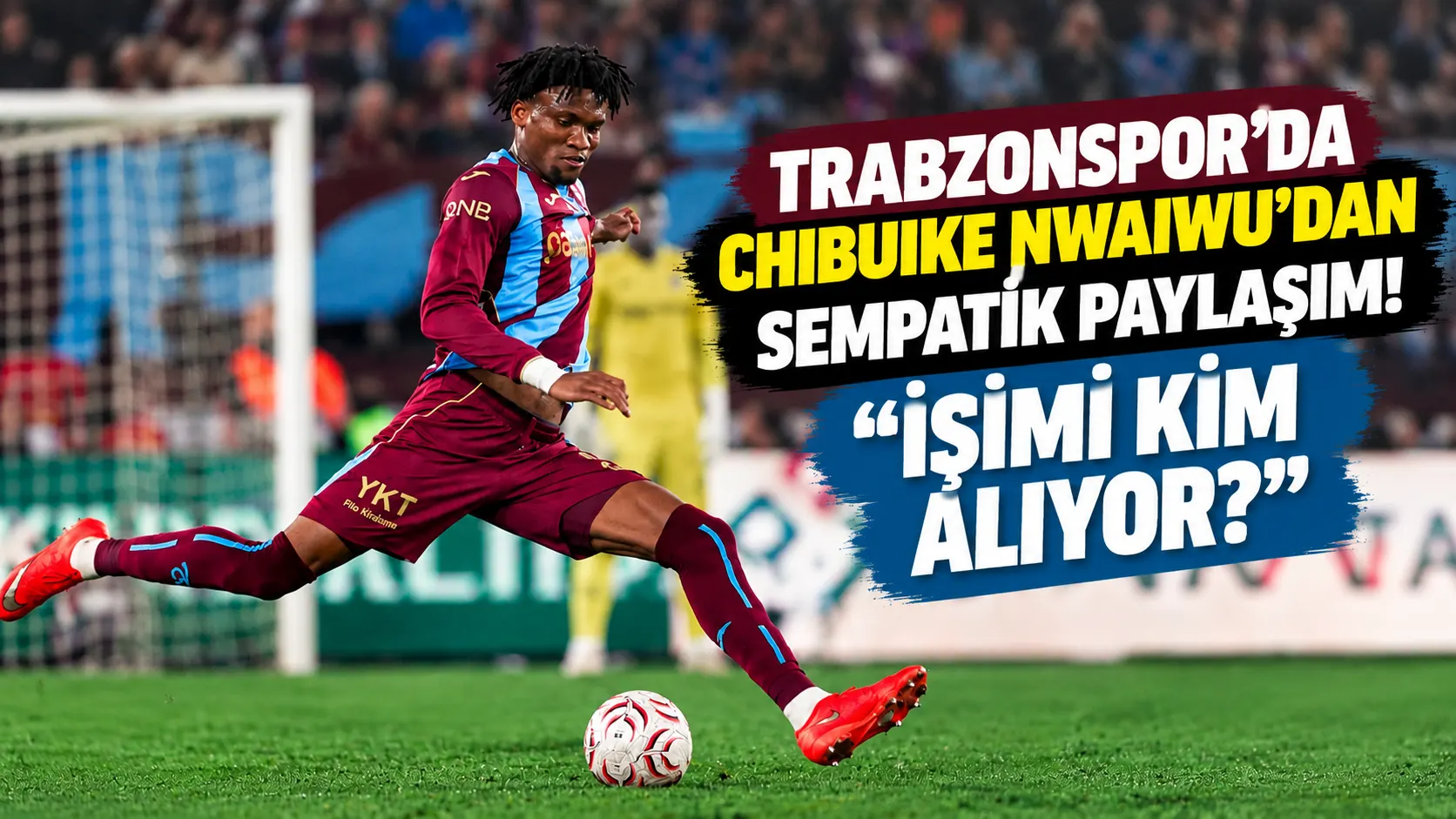 Nwaiwu'dan esprili Instagram paylaşımı: "Who is taking my job?"