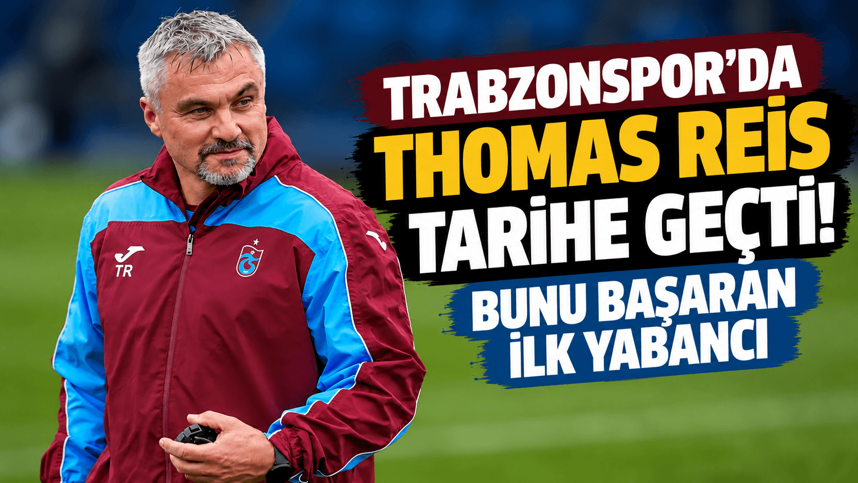 Reis'ten tarihi başlangıç: Trabzonspor'da bir ilk