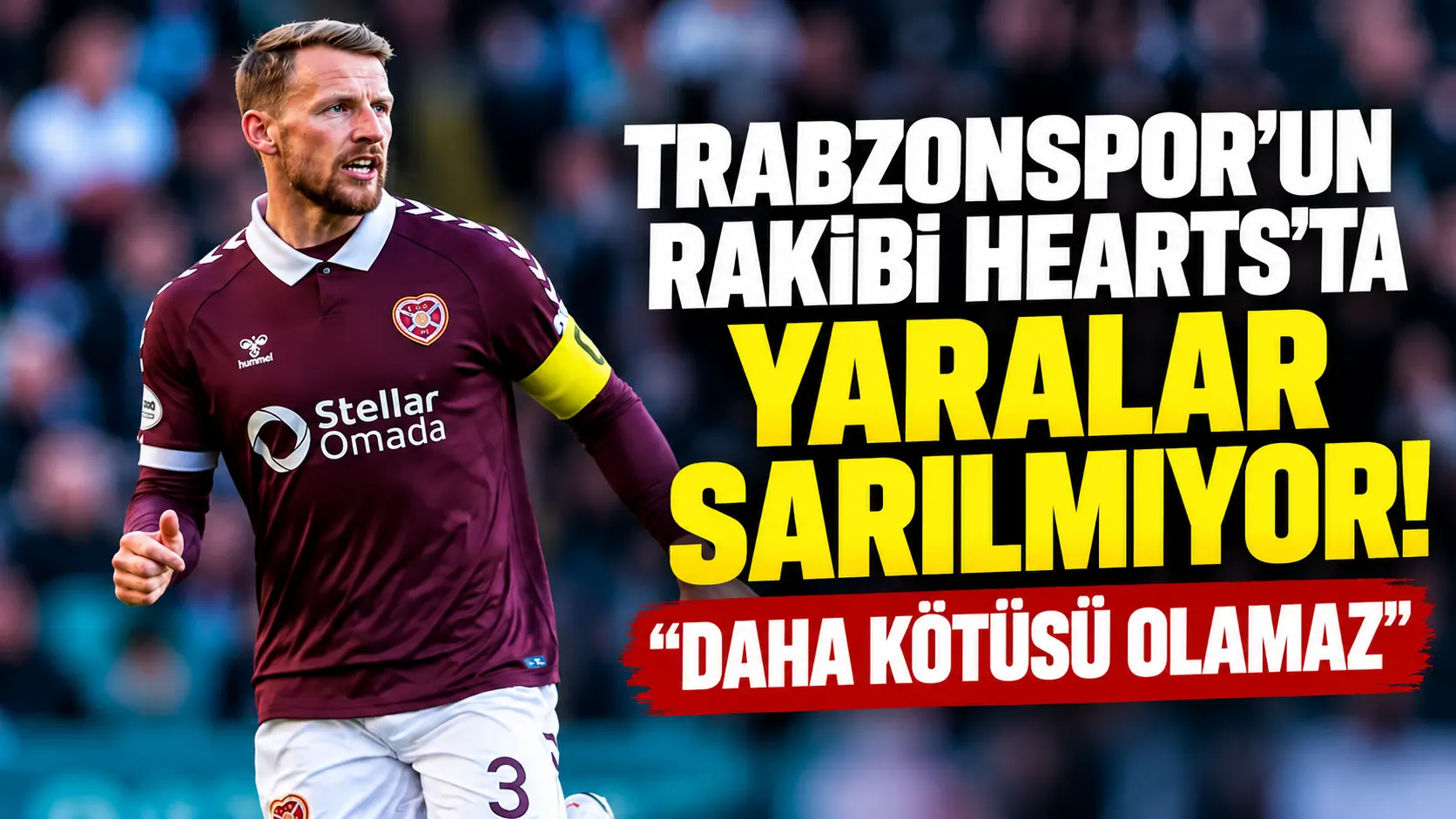 Hearts, Celtic mağlubiyetinin ardından Trabzonspor sınavına çıkıyor