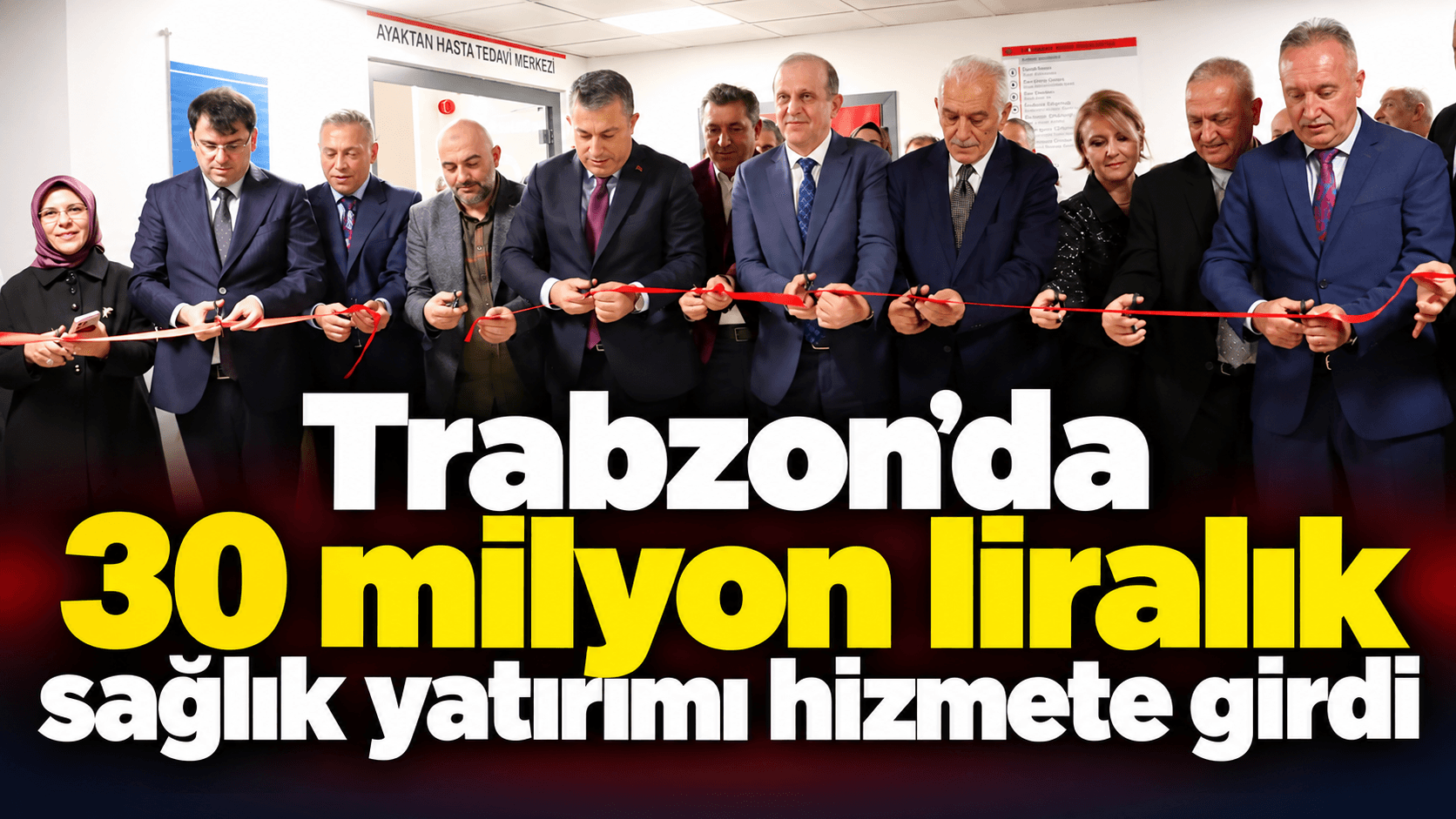 KTÜ Farabi’de 53 yataklı ayaktan tedavi birimi hizmete girdi