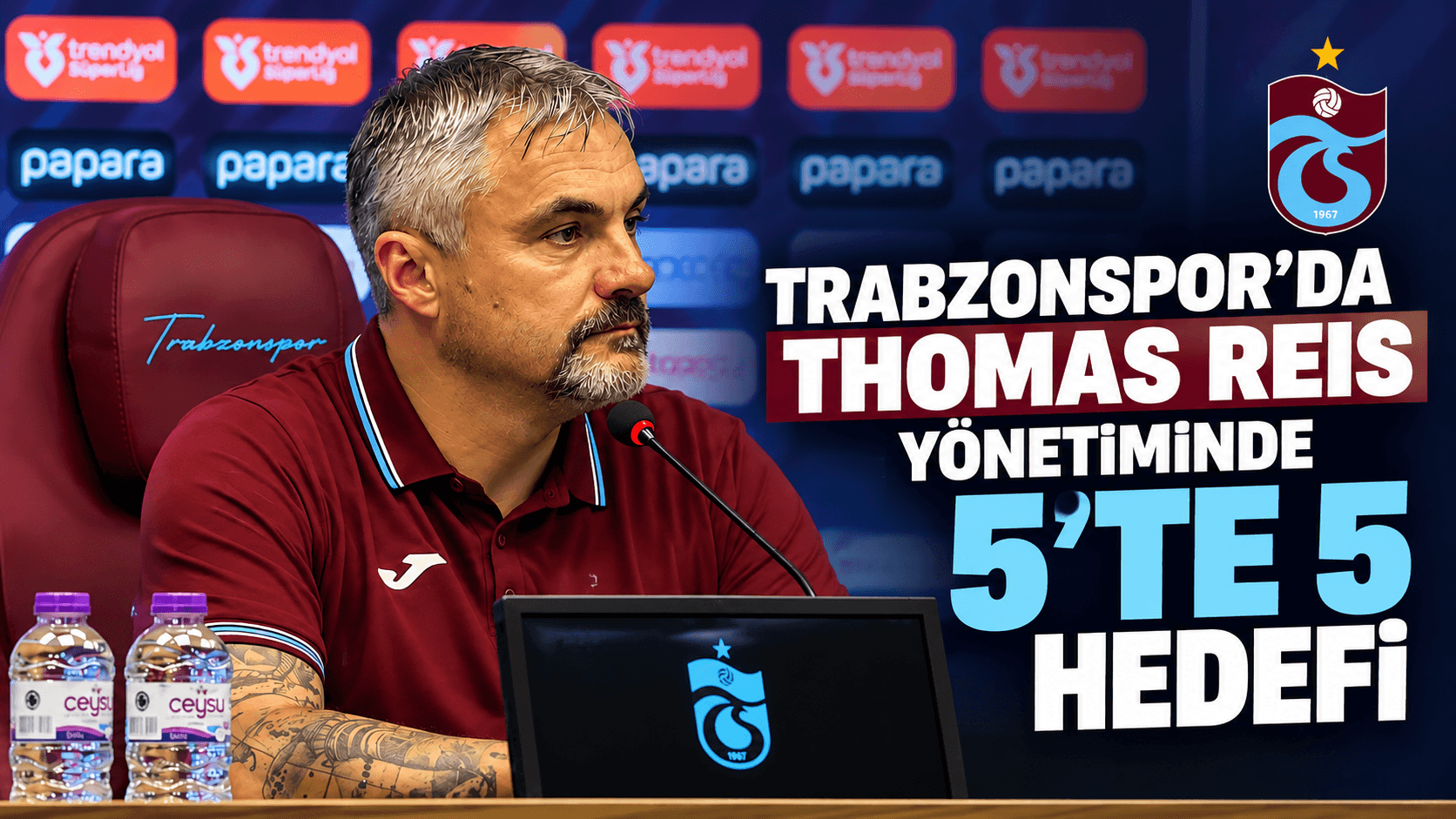 Trabzonspor, Thomas Reis yönetiminde 5’te 5 hedefliyor