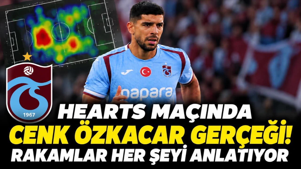 Cenk Özkacar Hearts karşısında pas ve savunma performansıyla öne çıktı