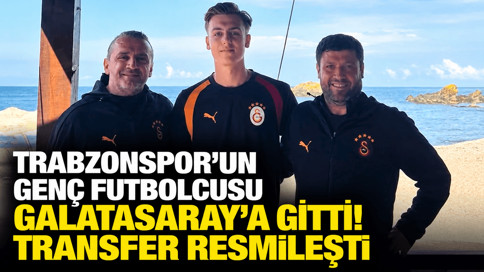 16 yaşındaki Kuzey Ersoy resmen Galatasaray'da