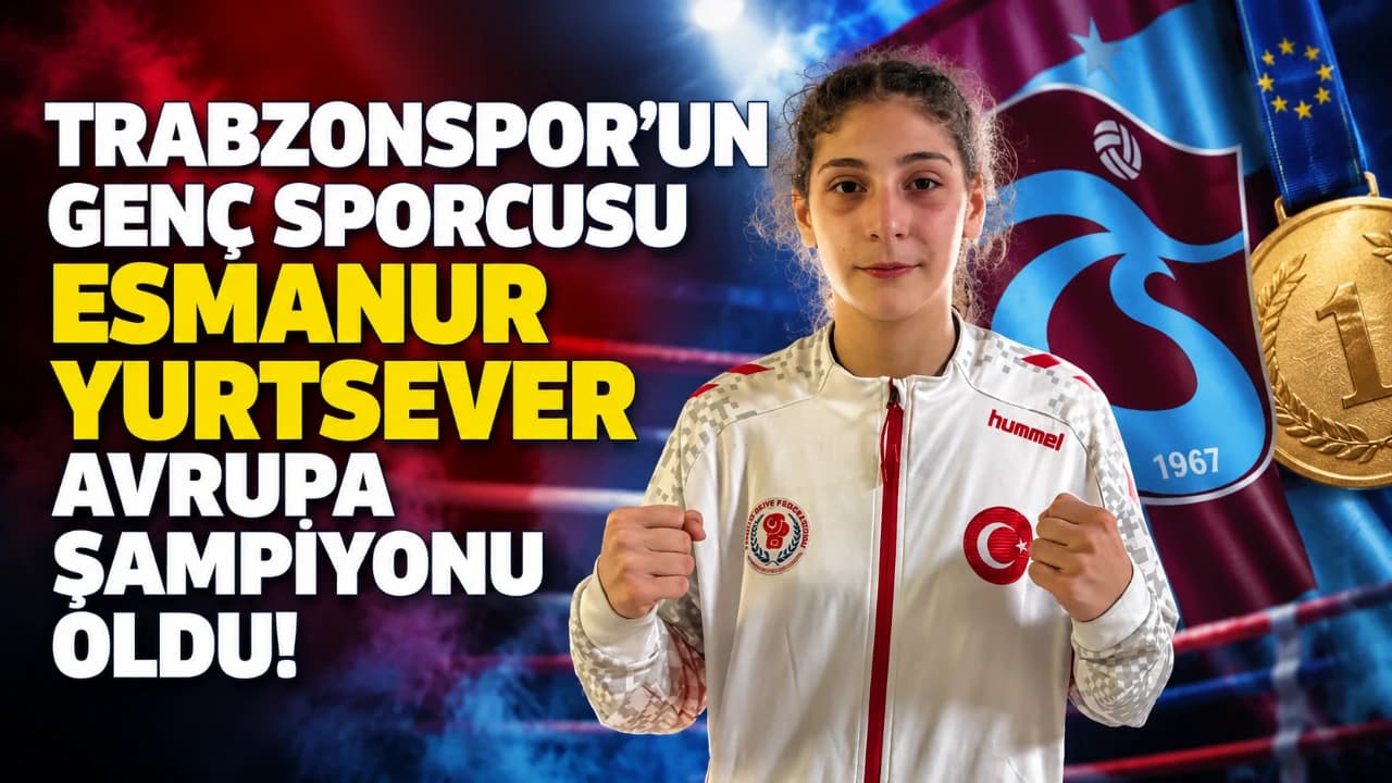 Esmanur Yurtsever, U15 Avrupa'da ikinci kez şampiyon oldu