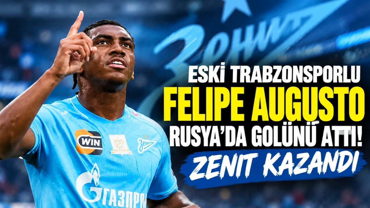 Felipe Augusto penaltıyı gole çevirdi, Zenit evinde 2-0 kazandı