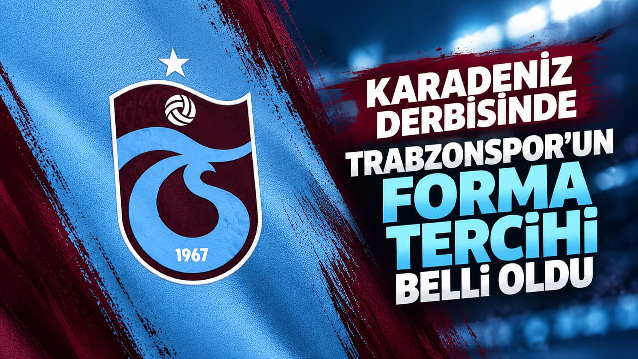 Trabzonspor, Rize derbisinde bordo formayı tercih etti