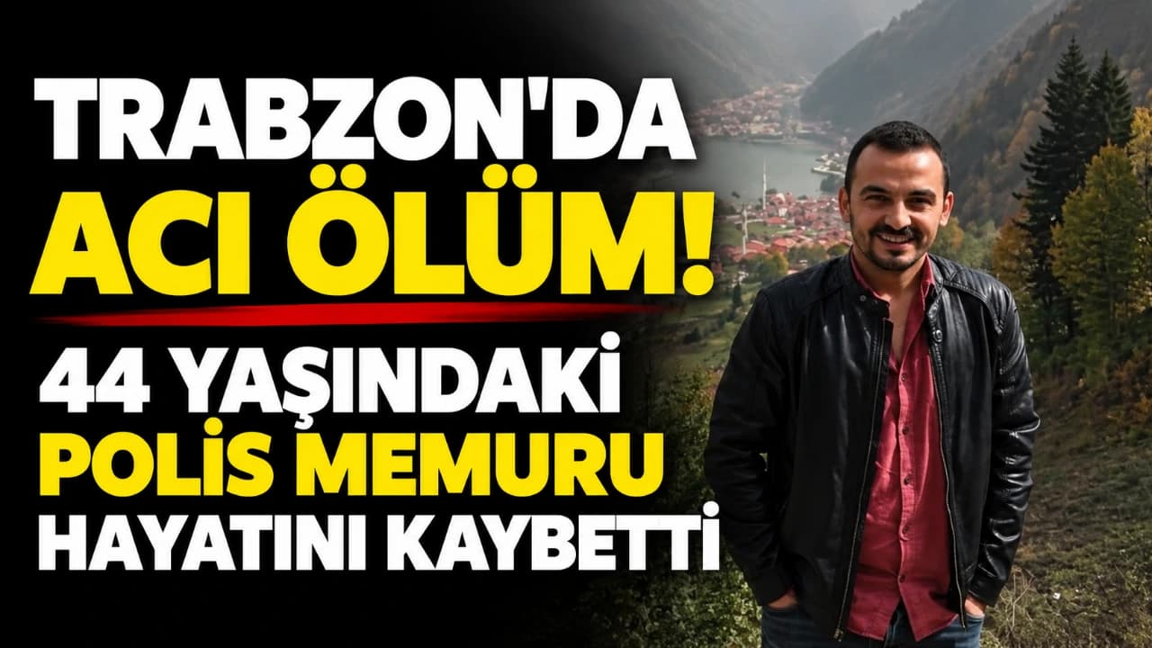 Akçaabat’ta havuz çıkışı kalp krizi: 44 yaşındaki polis yaşamını yitirdi