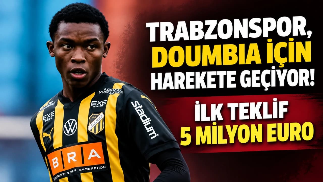 Trabzonspor, Abdoulaye Doumbia için 5 milyon euroluk ilk teklifi hazırlıyor