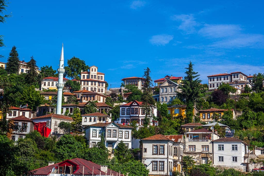 Akçaabat ilçesinden bir görünüm