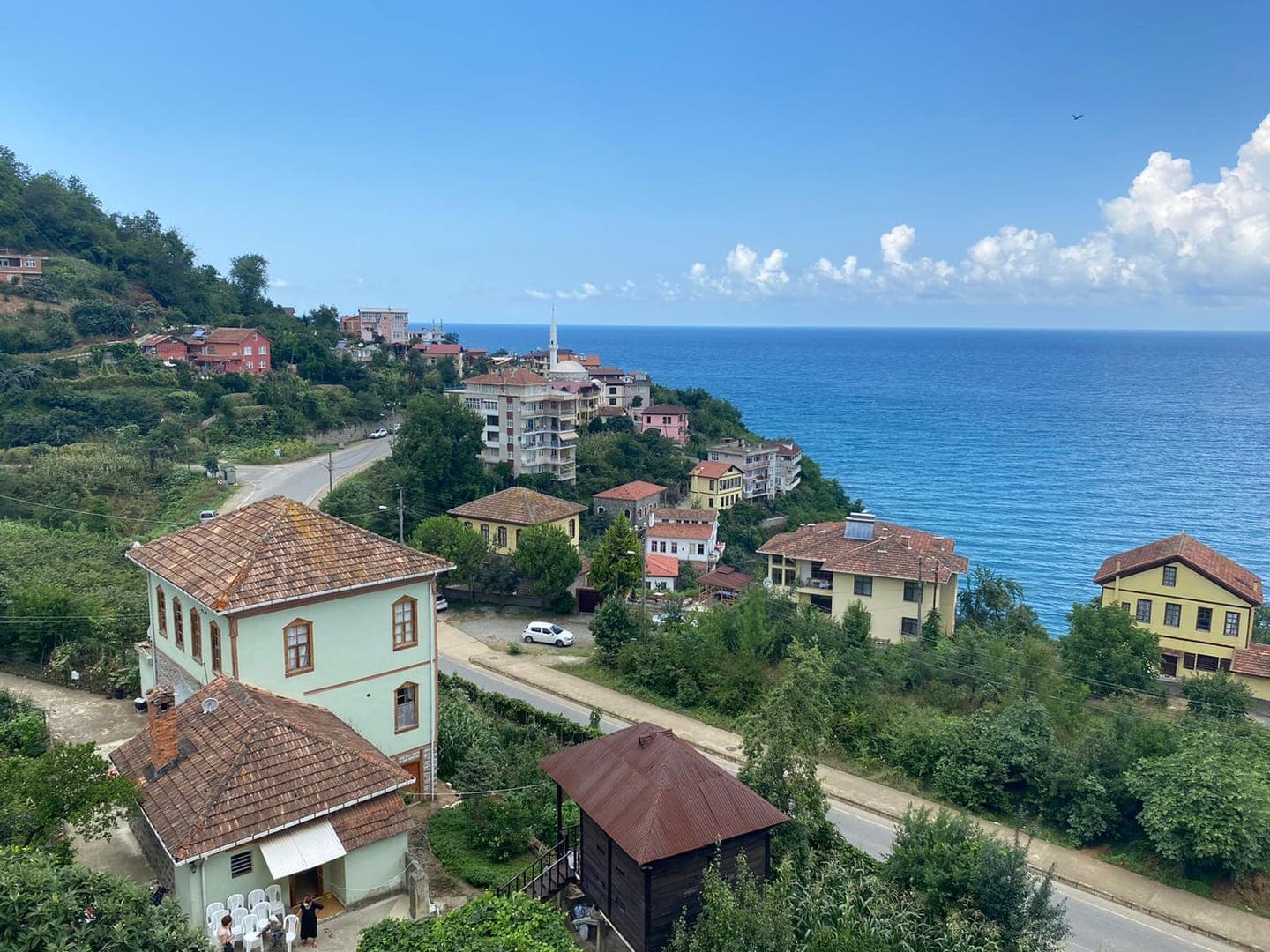 Araklı ilçesinden bir görünüm