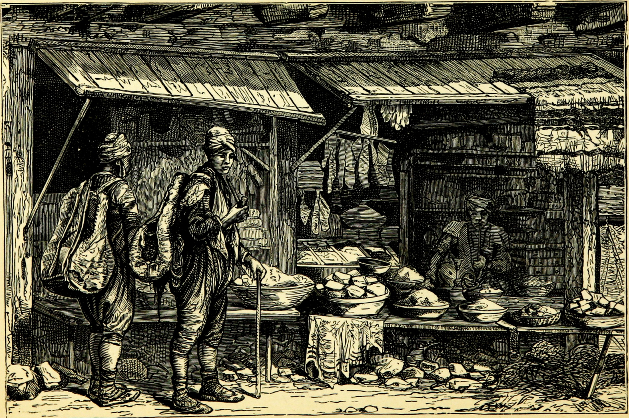 Trebizond Hamals and Provisions shop Verney Lovett Cameron ()