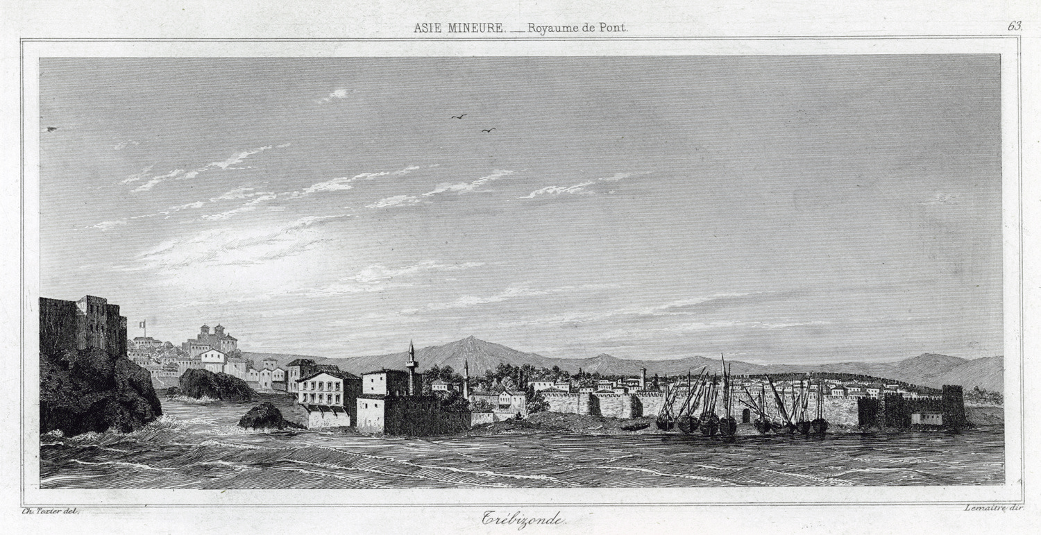 Trebizonde, Charles Texier