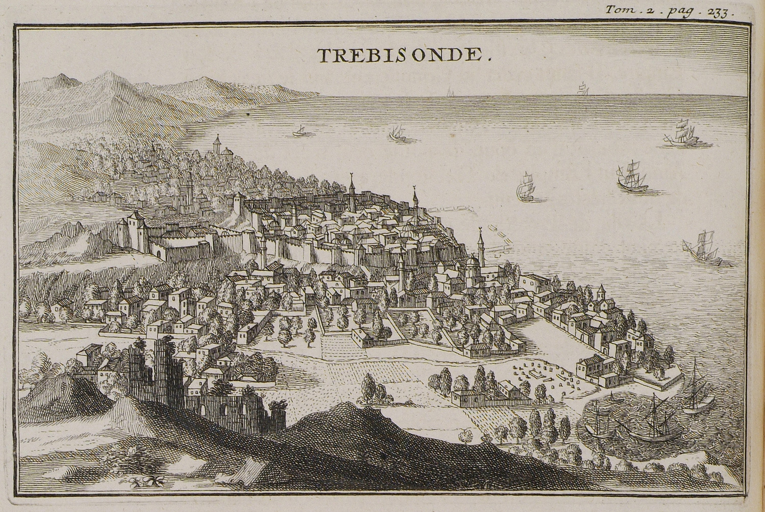 Trebizonde Tournefort Joseph Pitton De