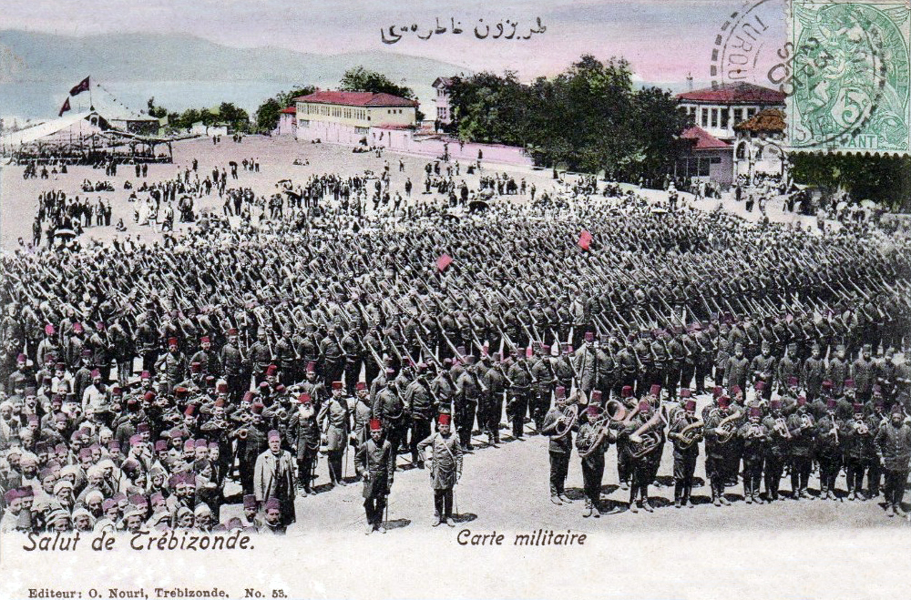 Military card Trebizond