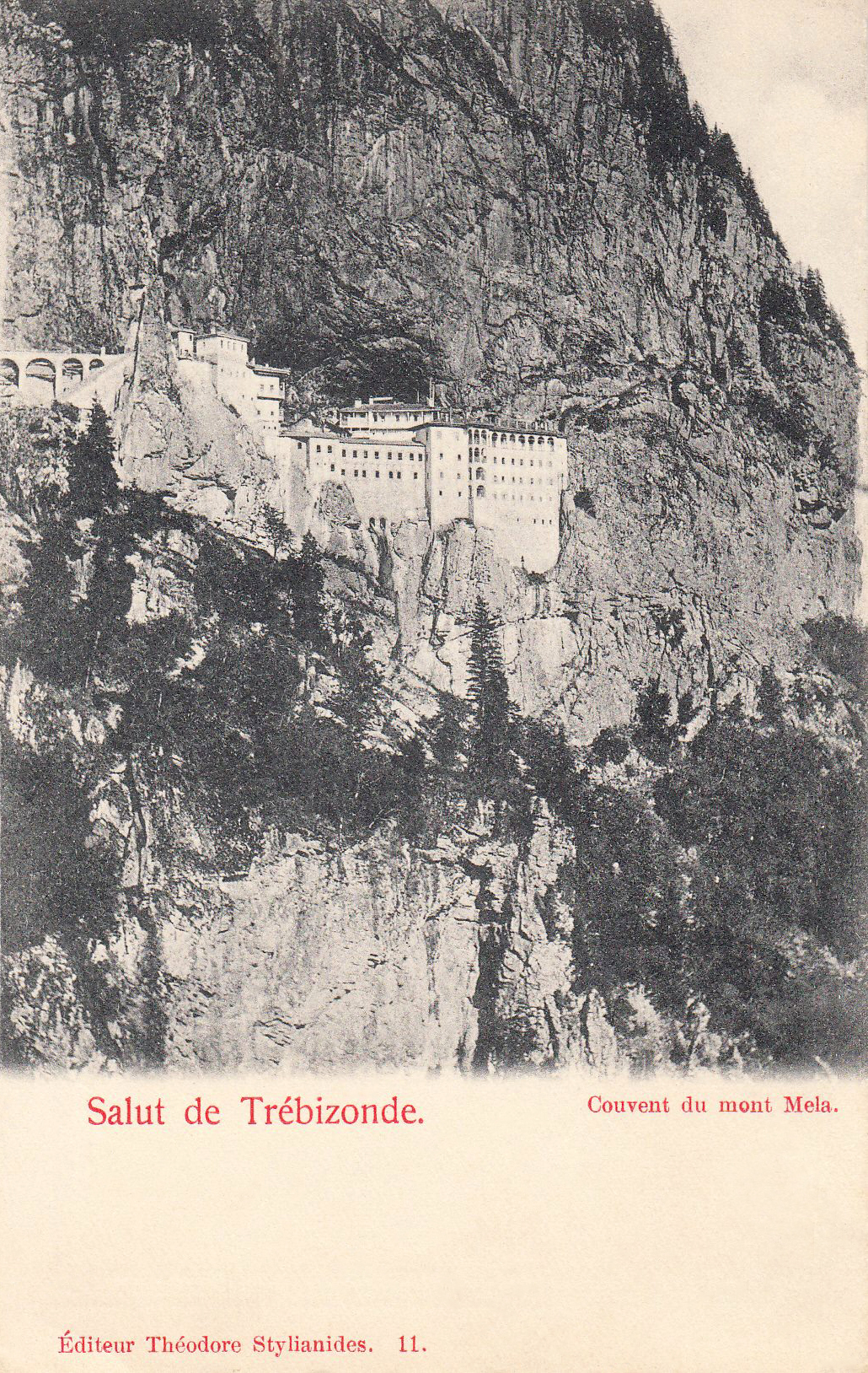 Monastery at mount Mela, Trebizond
