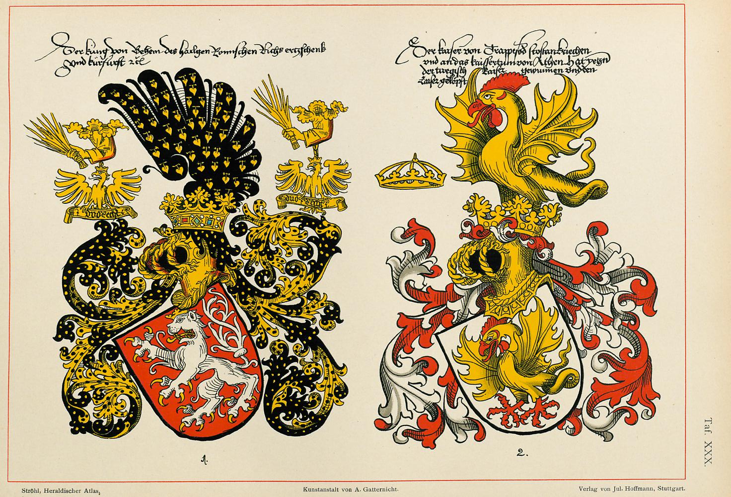Ströhl Heraldischer Atlas t30 2