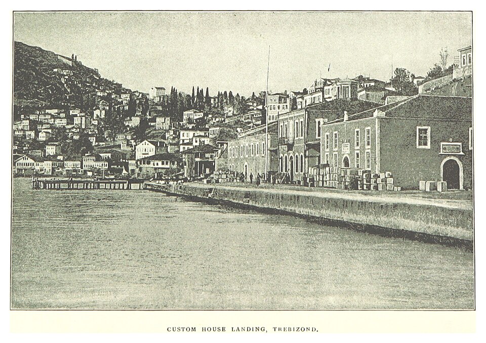 AR() p052 CUSTOM HOUSE LANDING, TREBIZOND