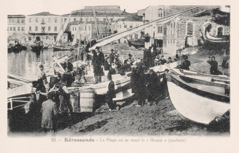 Kerassunde The beach where they sell anchovies