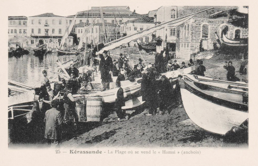 Kerassunde The beach where they sell anchovies