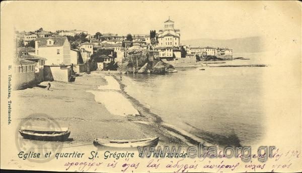 Eglise et quartier St.Grégoire à Trébizonde