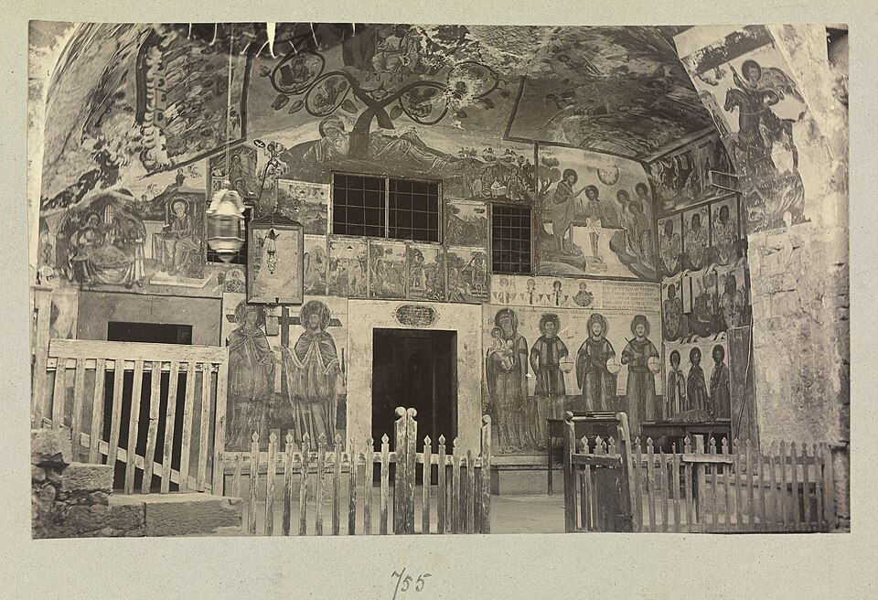 Narthex of Theoskepastos cave church
