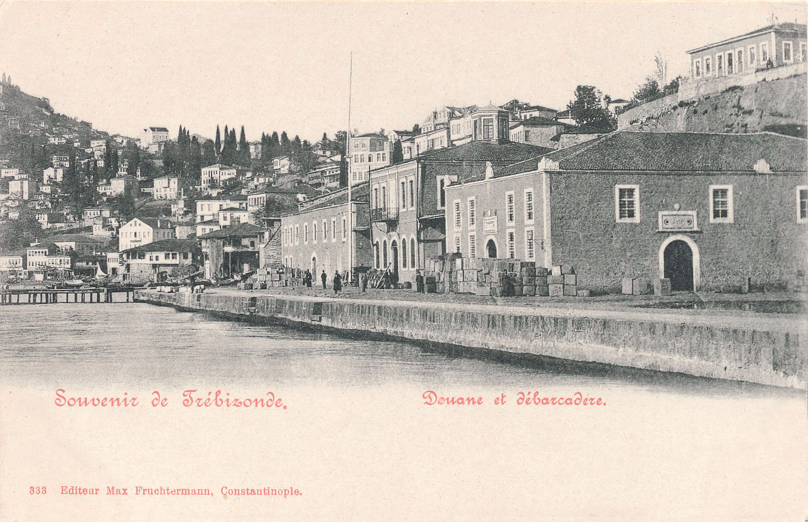 Vue de la douane, Trebizonde