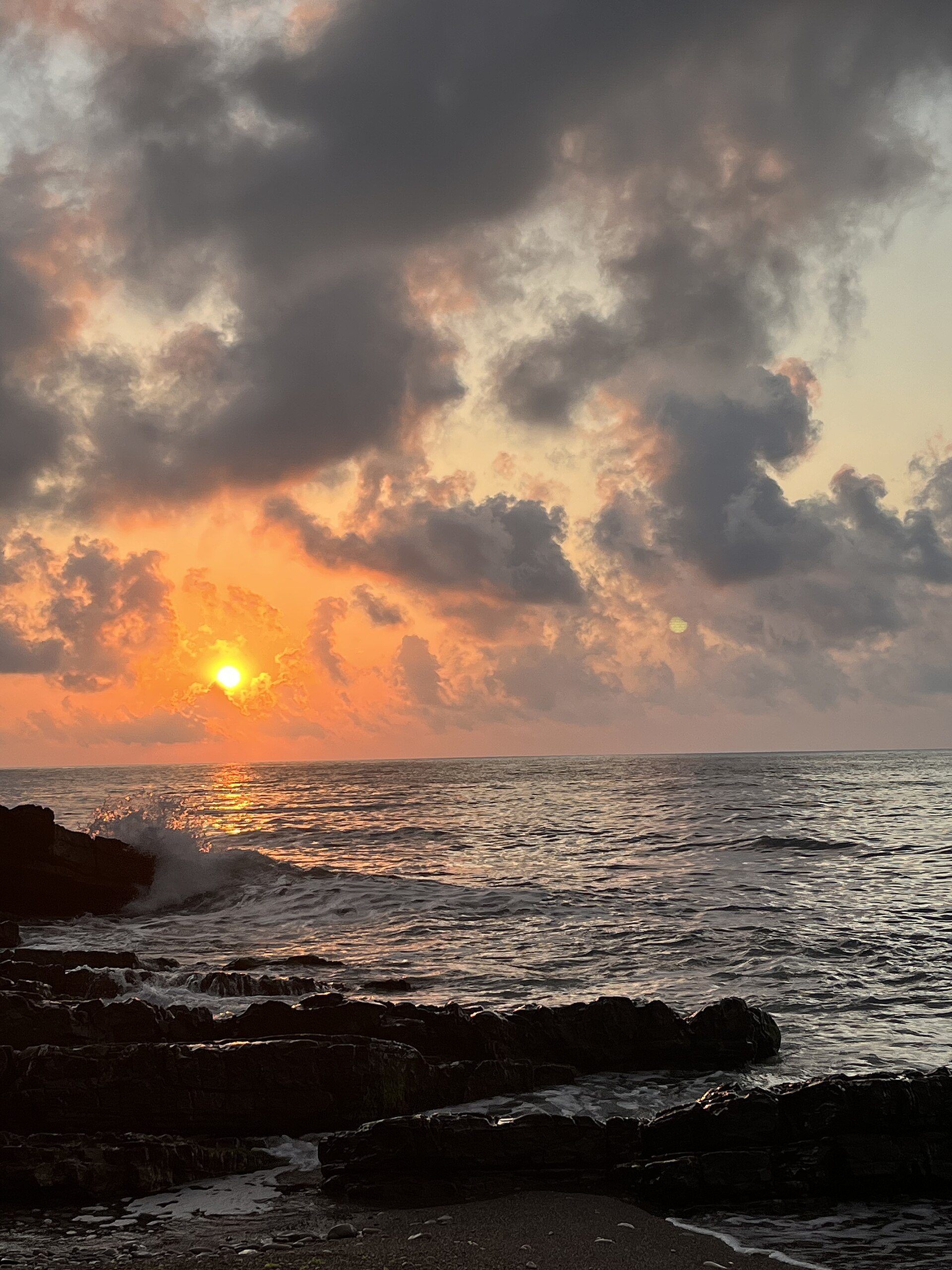 Akçakoca Genoese Beach sunset