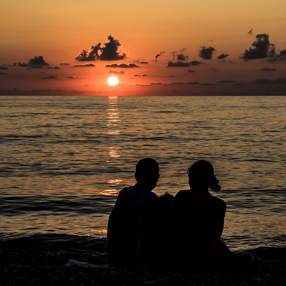 Sunset... Black Sea Beach panoramio