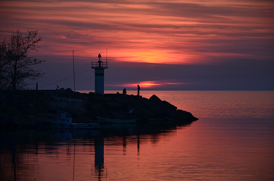 Sunset in Akçakoca panoramio