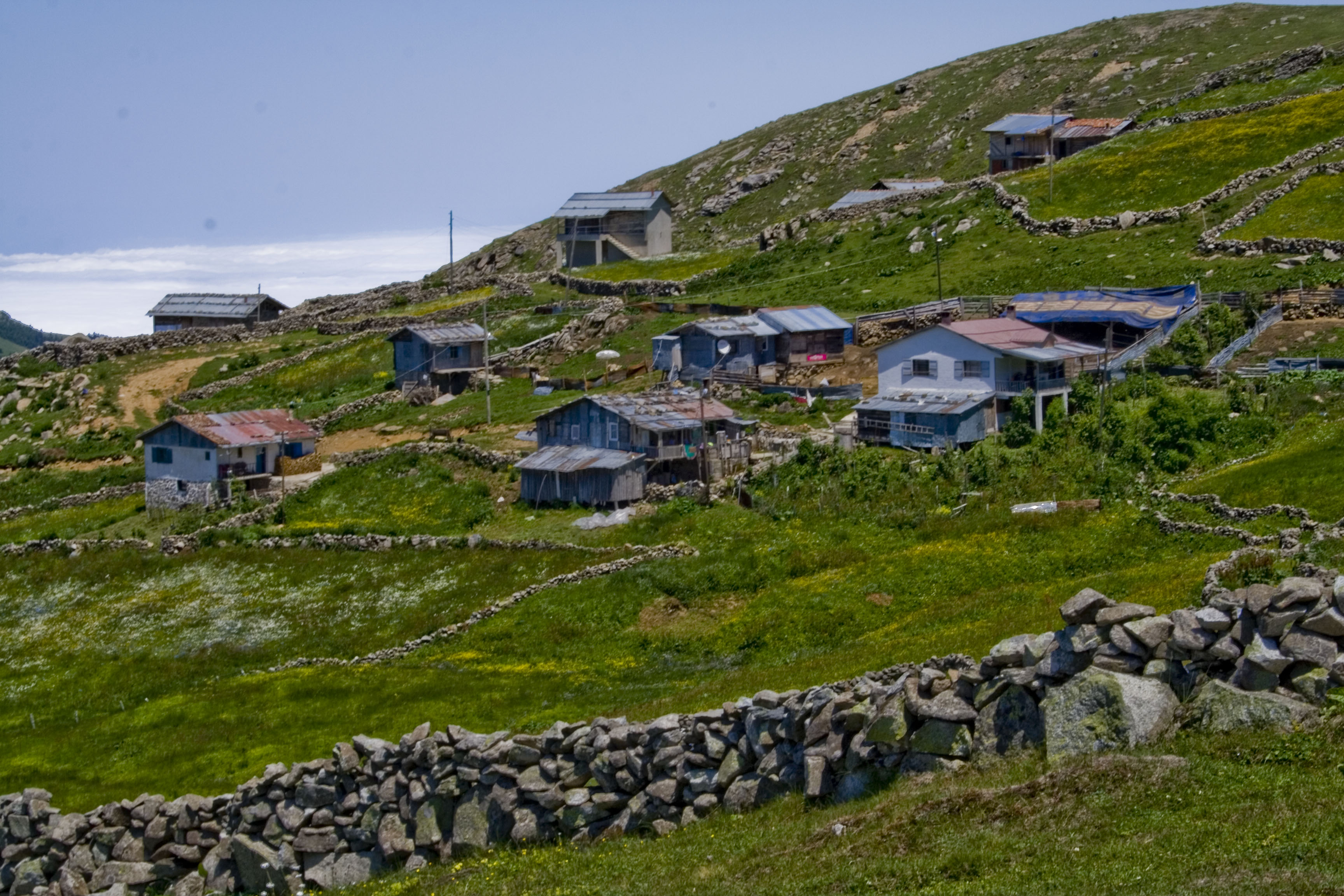 Village in Çaykara